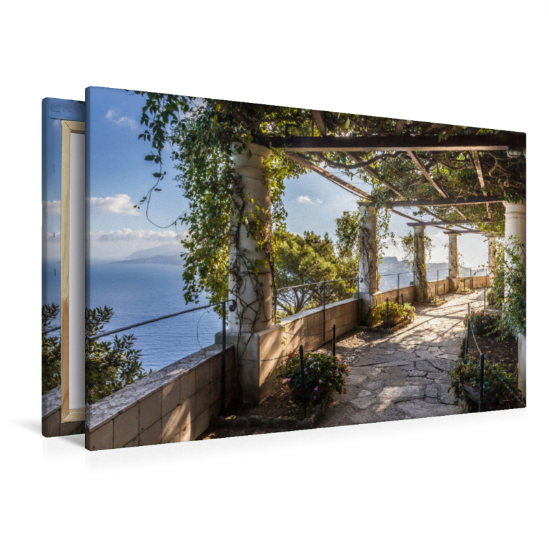 Garten der Villa San Michele auf Capri, Italien