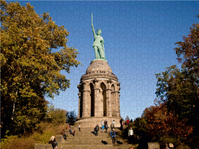 Das Hermannsdenkmal nahe Detmold