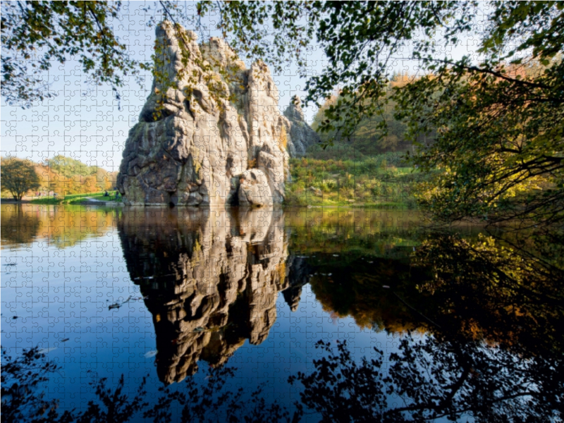 Die Externsteine im im Teutoburger Wald, Horn-Bad Meinberg