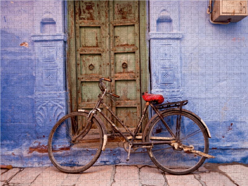 Fahrrad in Jodhpur