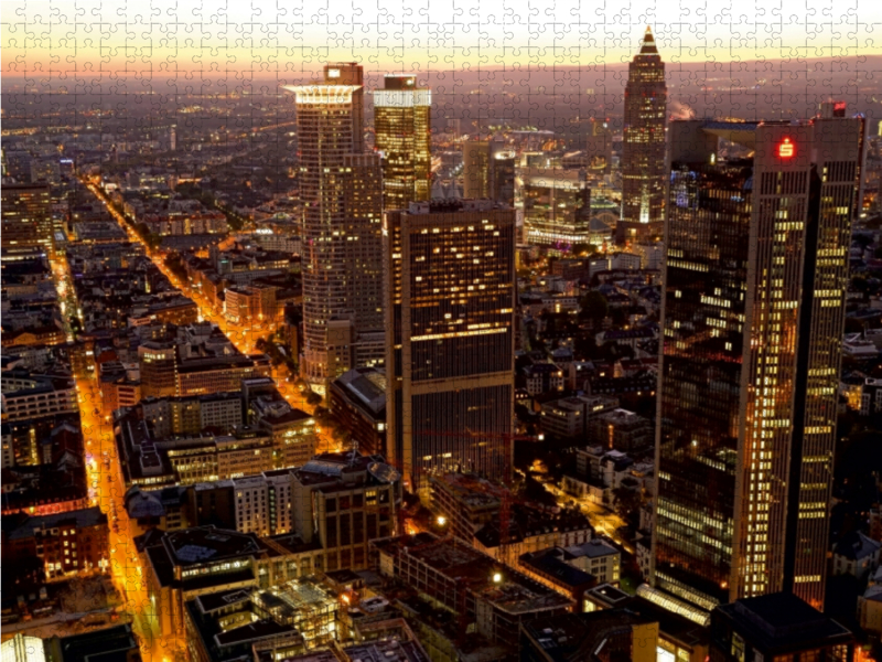 Frankfurt Skyline - Blick vom Main Tower