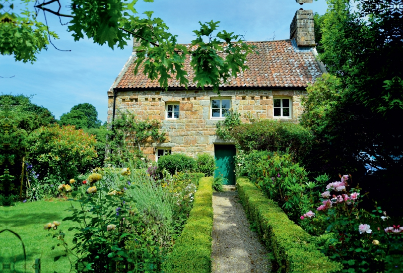 Haus mit Garten auf Jersey