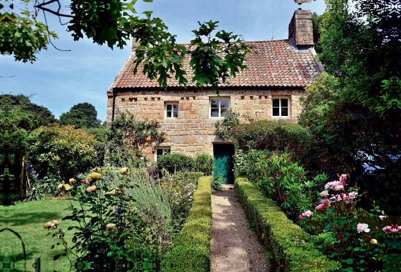 Jersey, Garten-Idylle