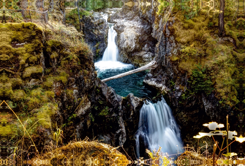 Little Quallicum Falls, Vancouver Island