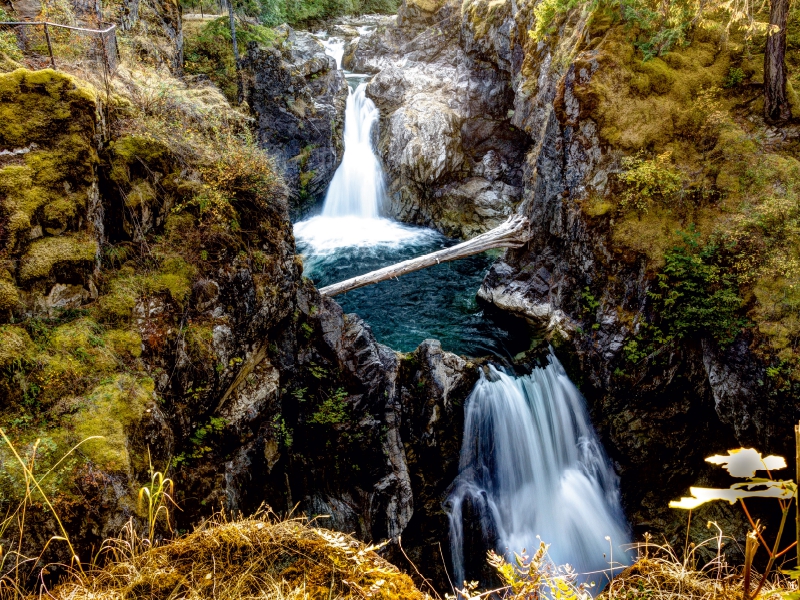 Little Quallicum Falls, Vancouver Island