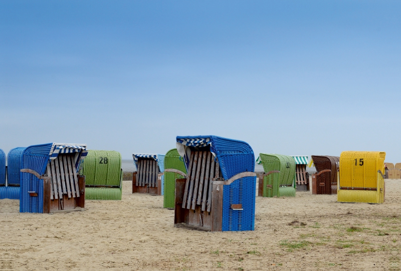 Strandkörbe in Dangast