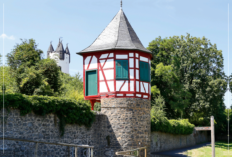 Stadtmauer Turm Schloss Steinheim