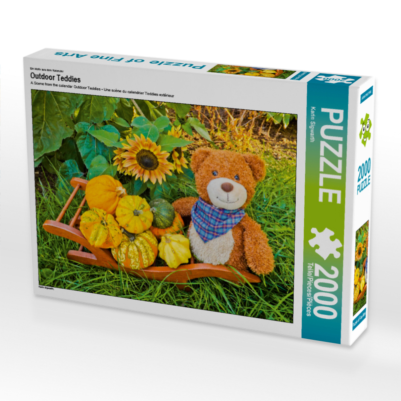 Ein Motiv aus dem Kalender Outdoor Teddies