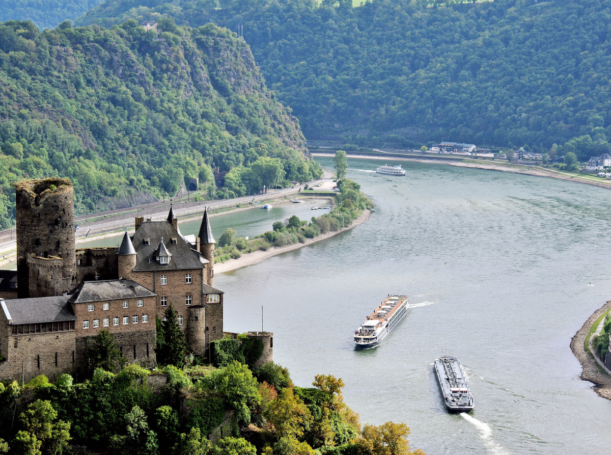 Burg Katz bei Sankt Goarshausen