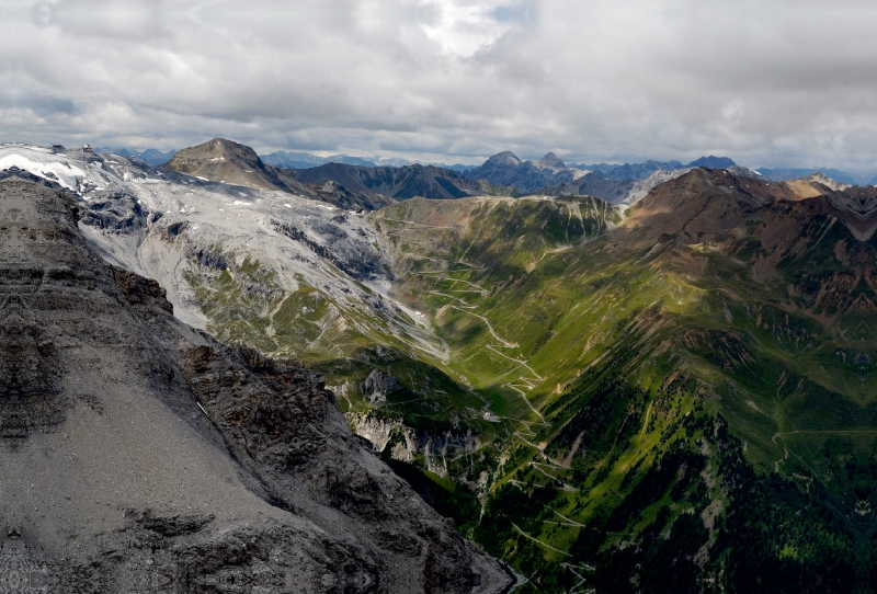 Paßstraße Stilfser Joch (2.758 m)