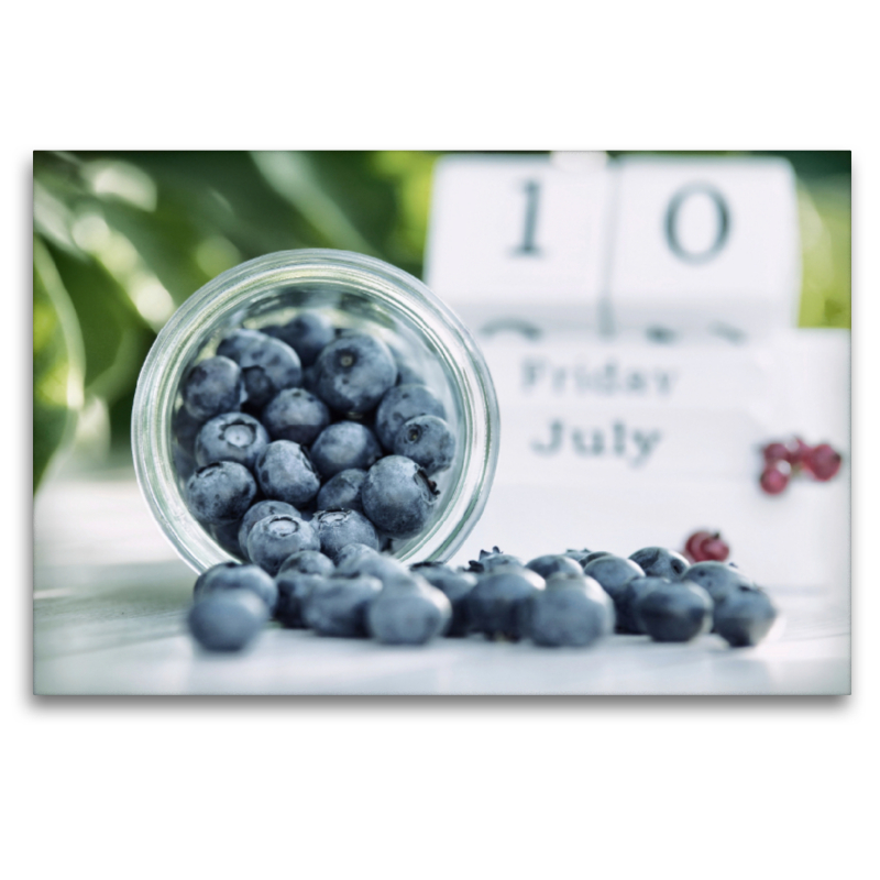 Blaubeeren in der Sommerküche