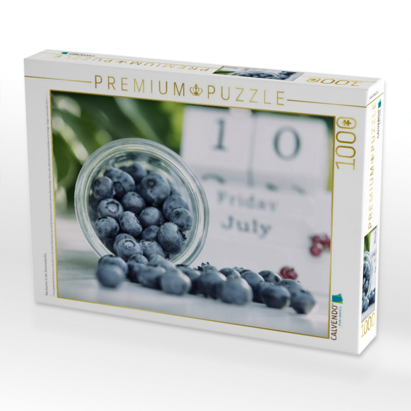 Blaubeeren in der Sommerküche