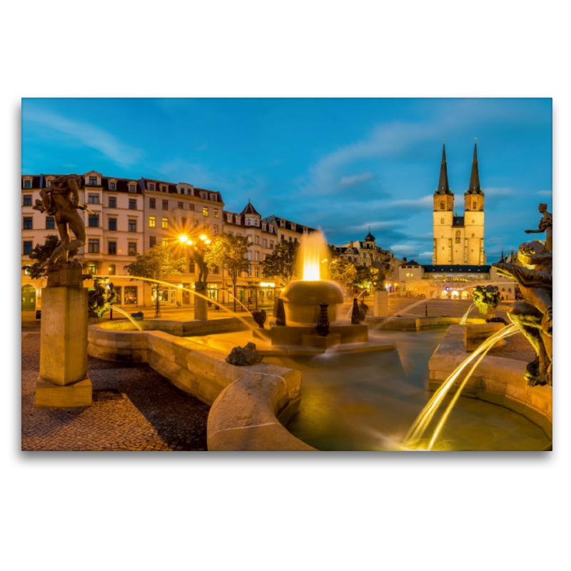 Göbelbrunnen in Halle-Saale