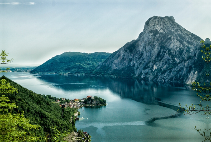 Traunsee mit Traunstein