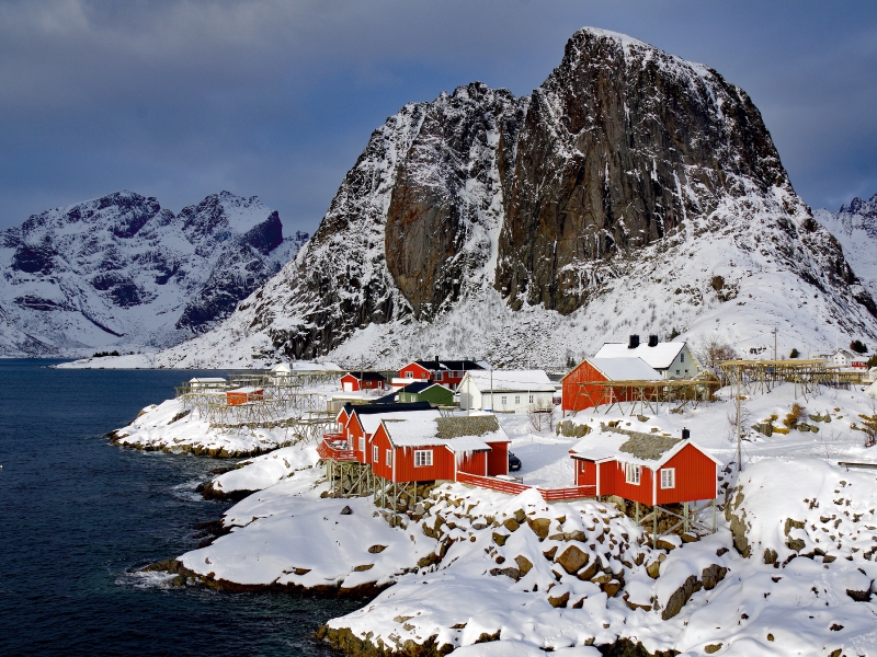 Rorbuer in Hamnoy