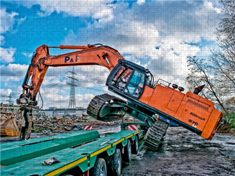 Bagger - kraftvolle Arbeitsmaschinen