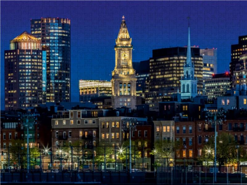 Boston zur blauen Stunde