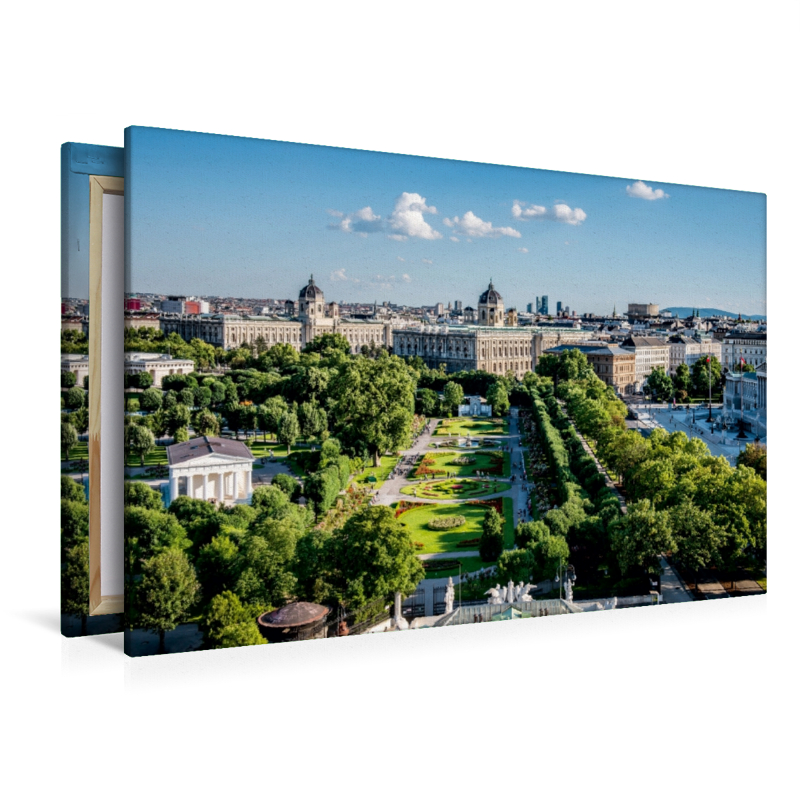 Blick auf den Volksgarten und das Naturhistorische Museum