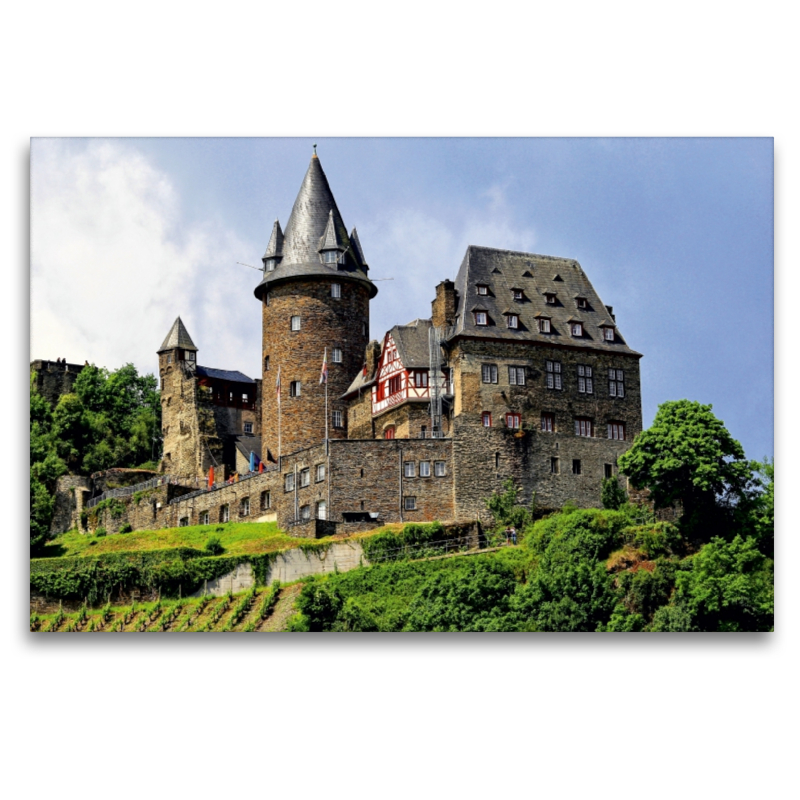 Die Burg Stahleck in Bacharach am Mittelrhein