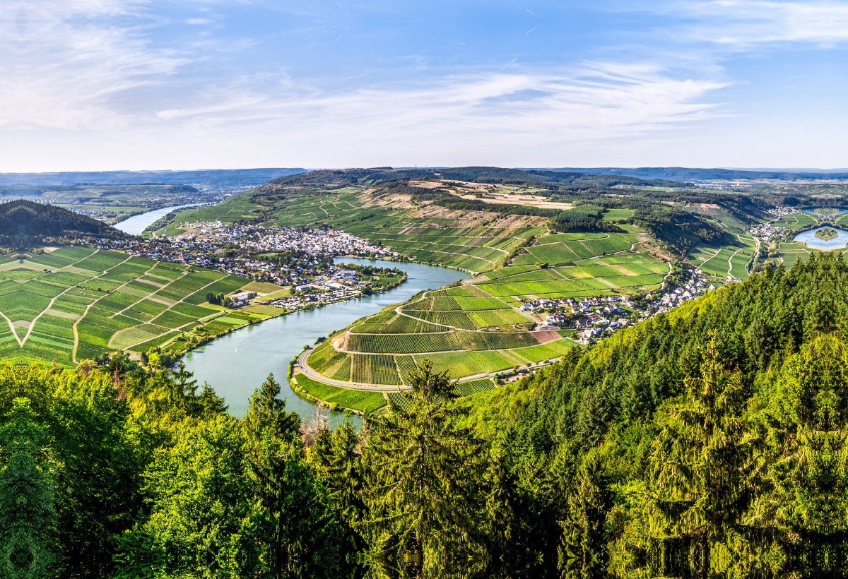 Fünfseenblick Detzem an der Mosel