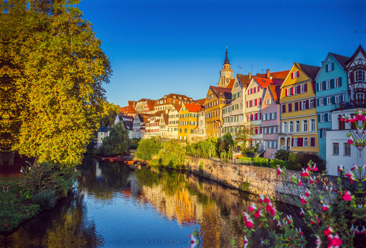 Tübingen - Altstadt am Neckar