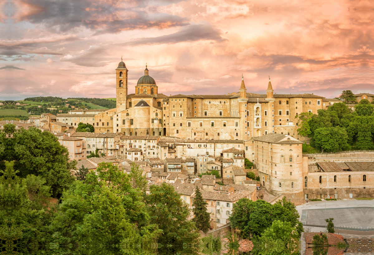 Urbino Abendstimmung