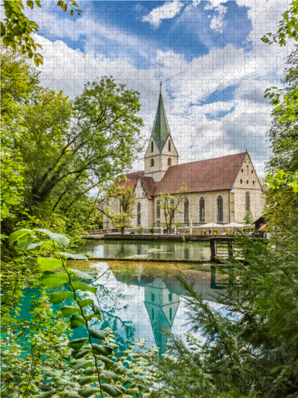 Kloster Blaubeuren mit Blautopf