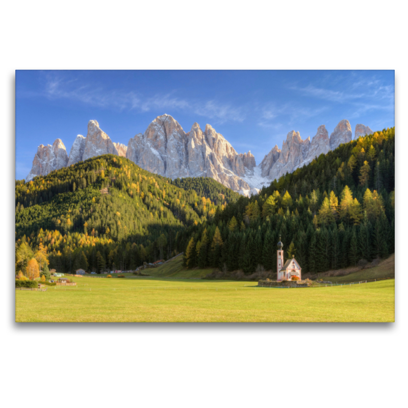 Kirche St. Johann in Ranui im Villnösstal in Südtirol