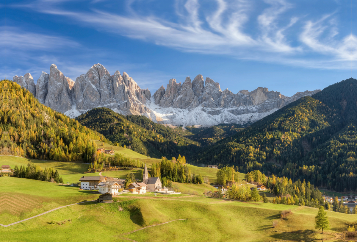 St. Magdalena im Villnösstal in Südtirol