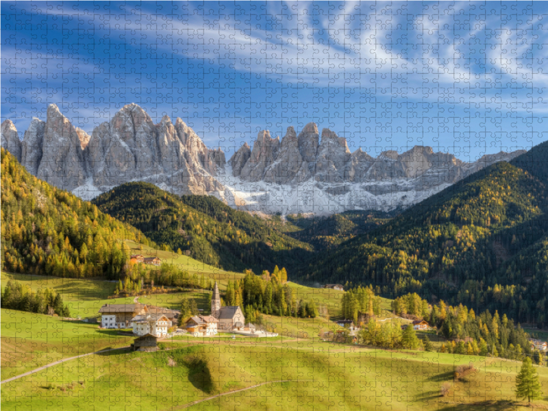 St. Magdalena im Villnösstal in Südtirol