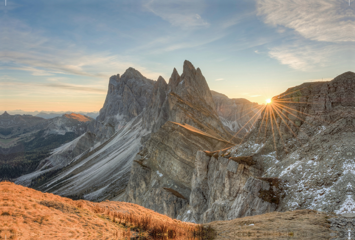 Auf der Seceda in Südtirol