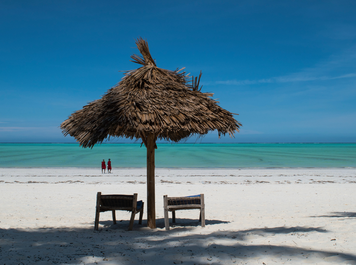 Strand - Schirm mit Aussicht