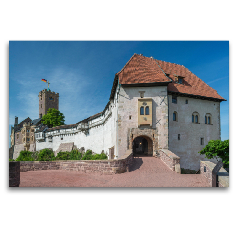 Wartburg mit Zugbrücke und Torhaus