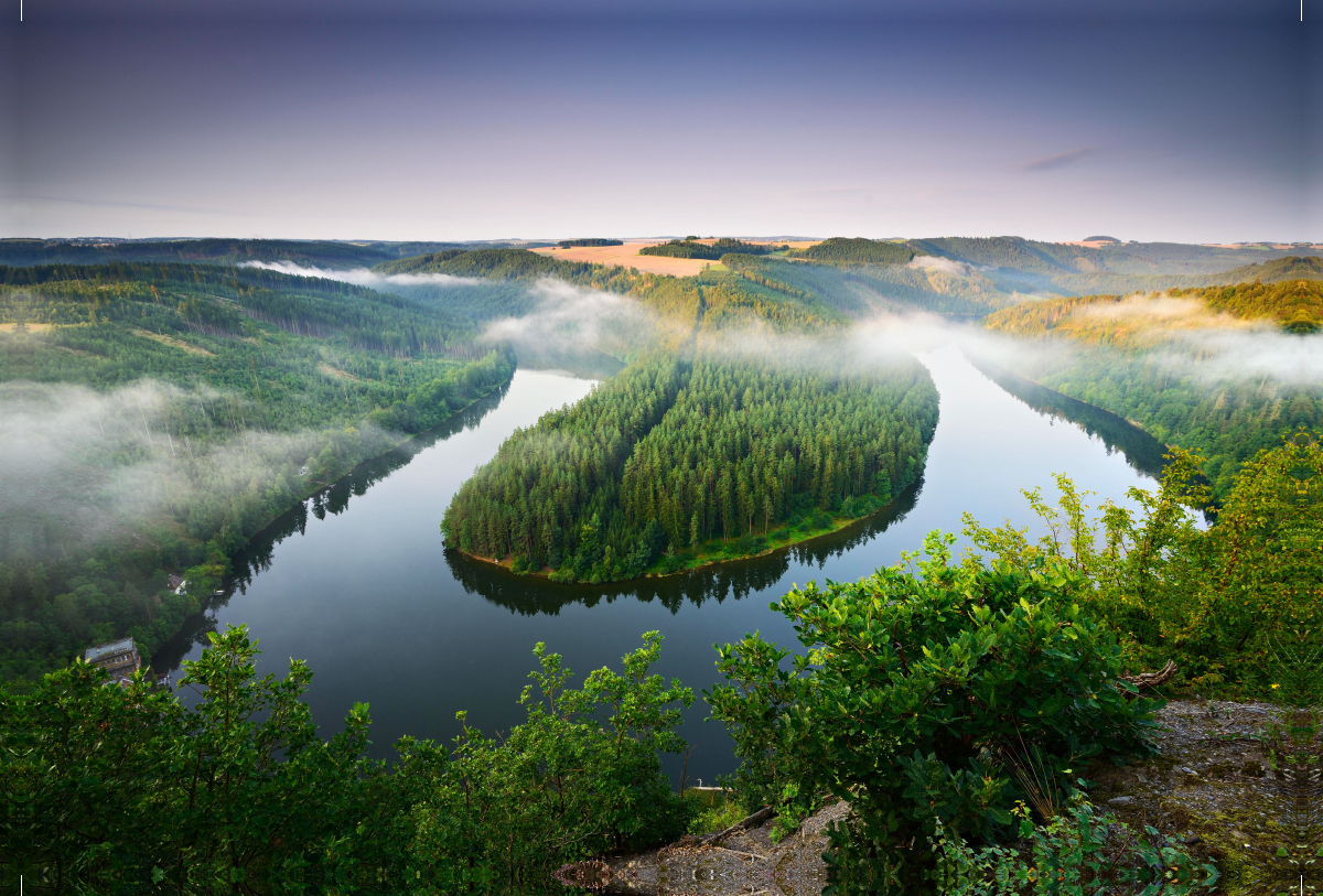 Saaleschleife, Hohenwarte-Stausee