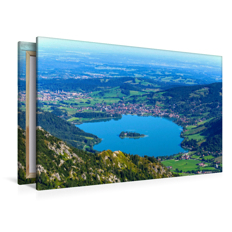 Schliersee, Ausblick von Brecherspitz, Mangfallgebirge