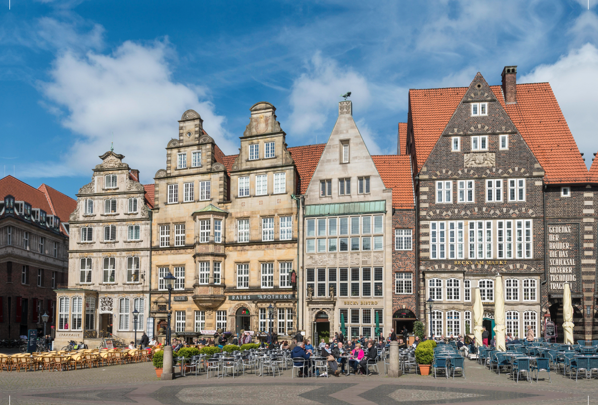 Historische Fassaden am Marktplatz