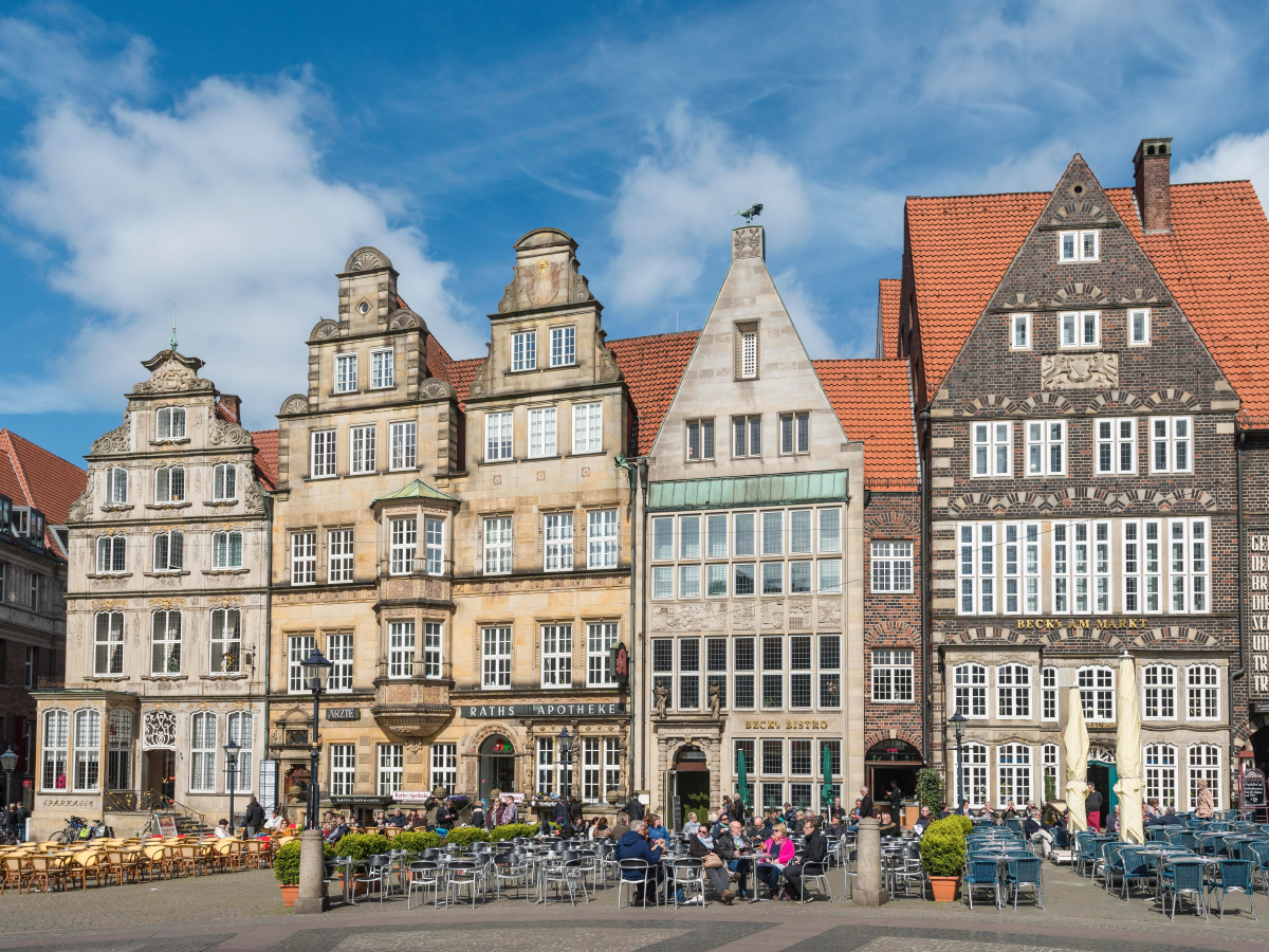 Historische Fassaden am Marktplatz