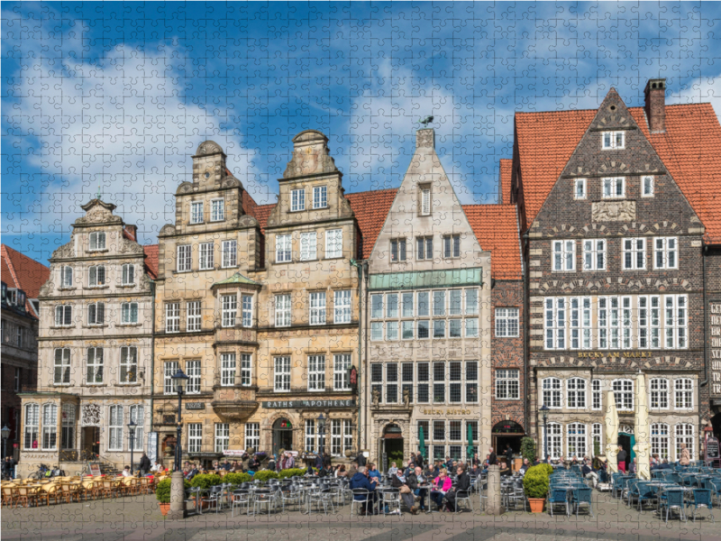 Historische Fassaden am Marktplatz