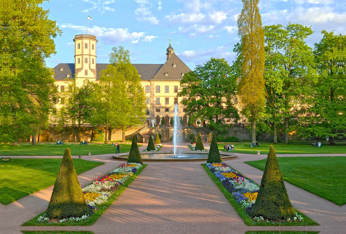 Schlosspark und Stadtschloss