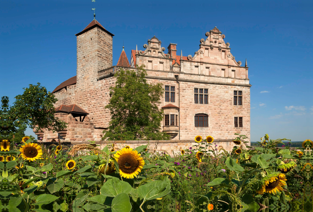 Burg Cadolzburg mit Burggarten, Mittelfranken