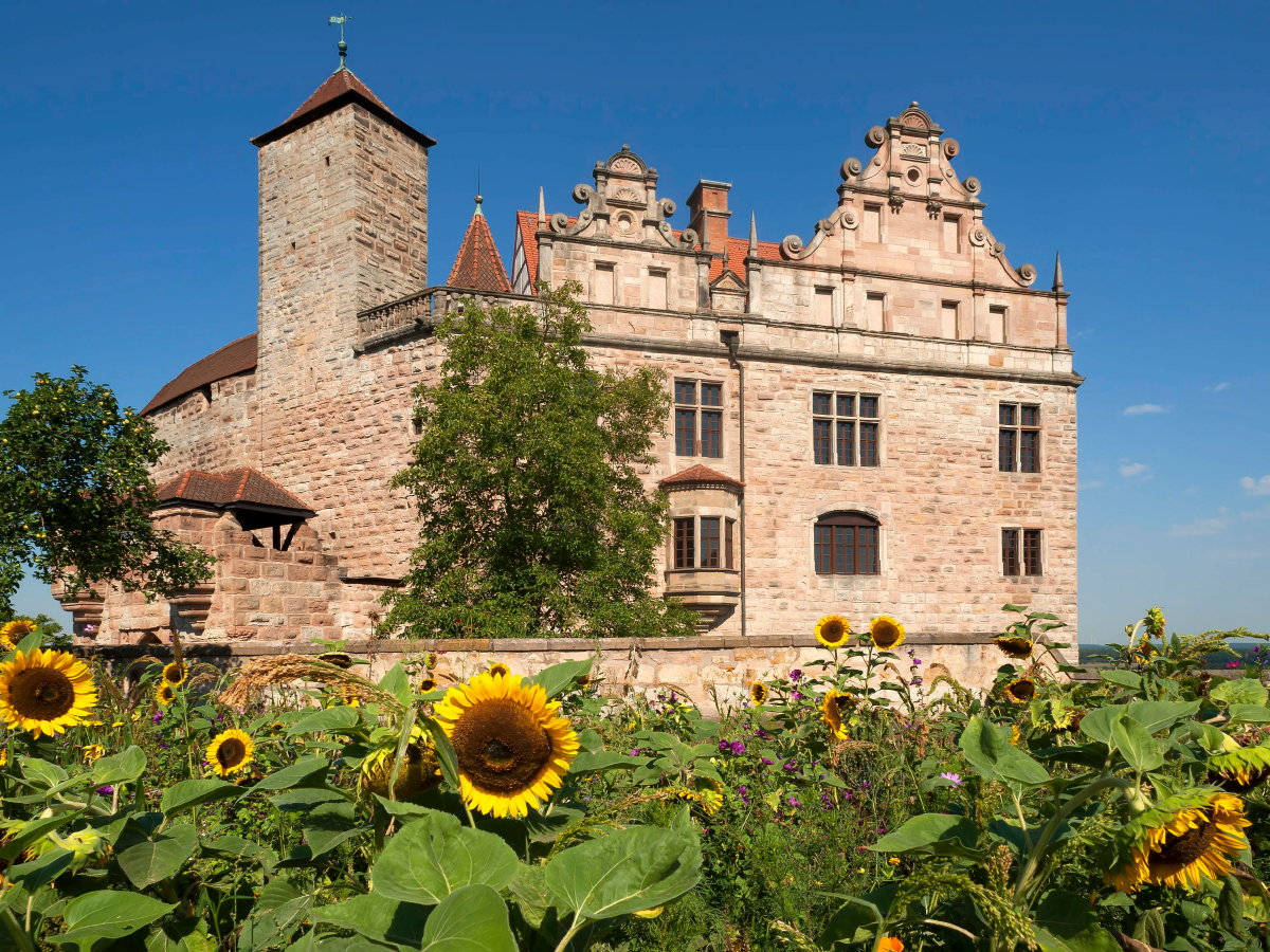 Burg Cadolzburg mit Burggarten, Mittelfranken