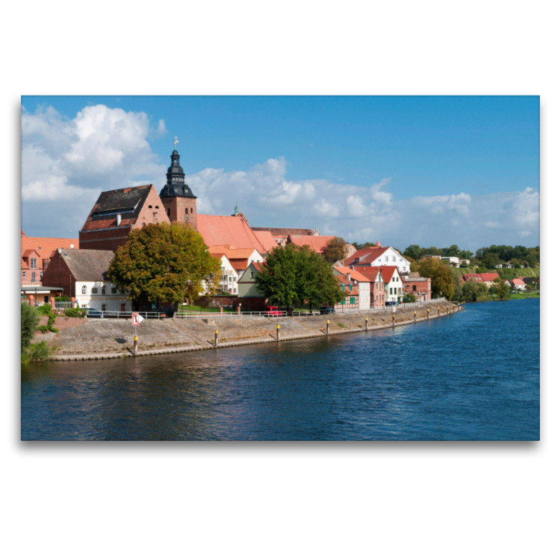 Altstadt von Havelberg, Havel kurz vor der Elmündung, Sachsen-Anhalt