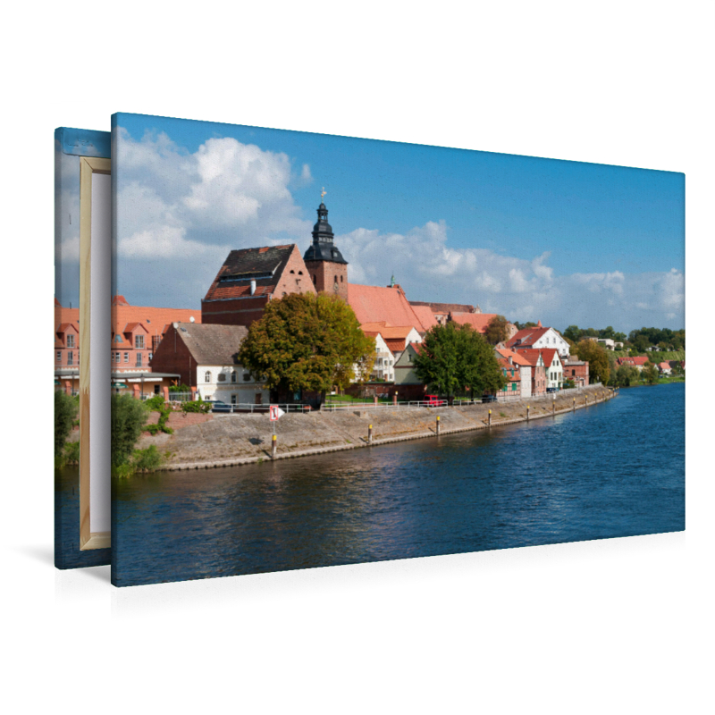 Altstadt von Havelberg, Havel kurz vor der Elmündung, Sachsen-Anhalt