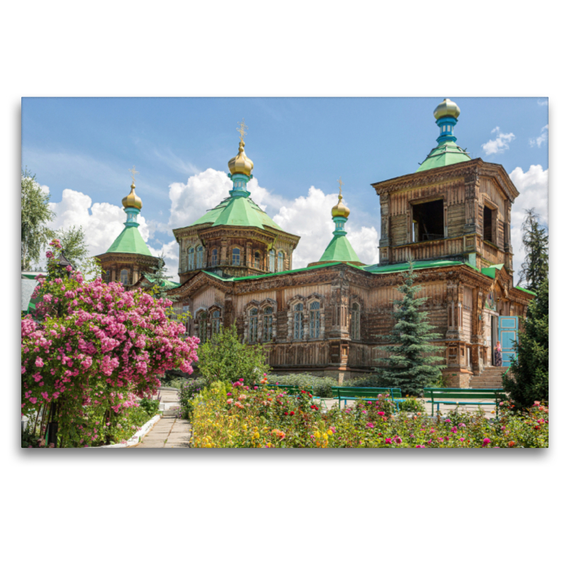 Die russisch-orthodoxe Kirche in Karakol