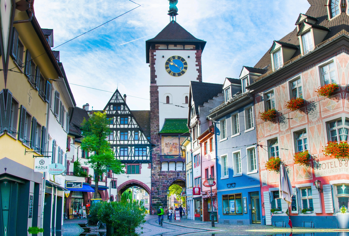 Schwabentor in der Innenstadt