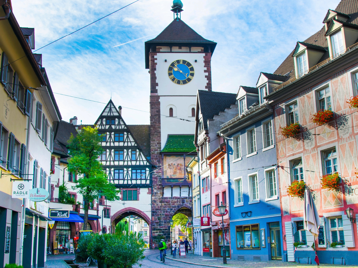 Schwabentor in der Innenstadt