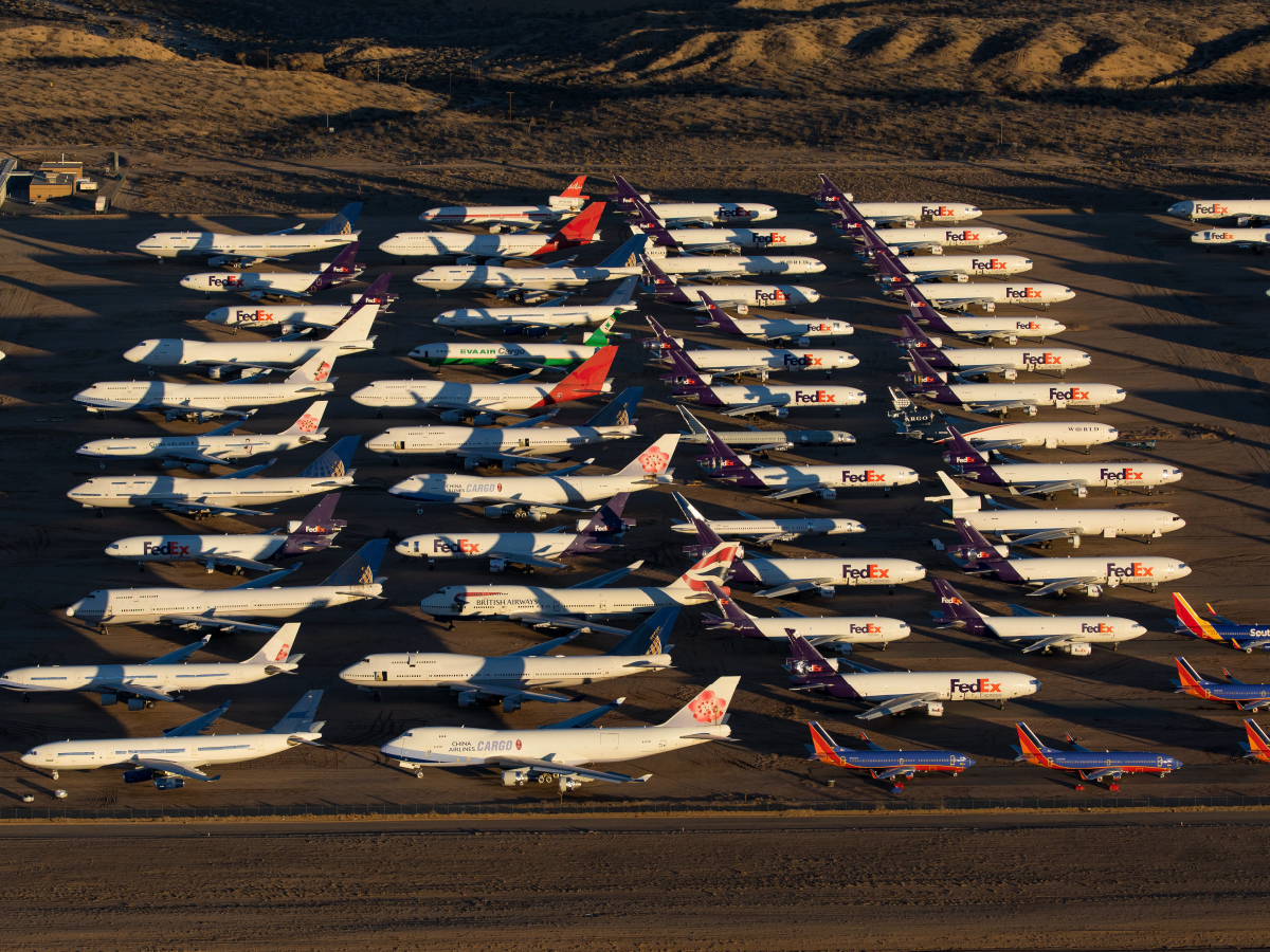 Flugzeugfriedhof / Flughafen Victorville