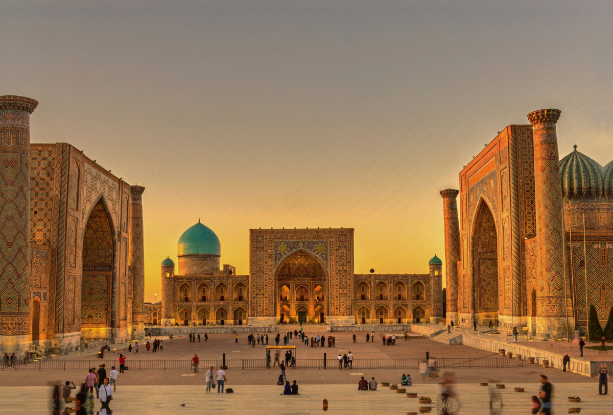 Registan Platz in Samarkand