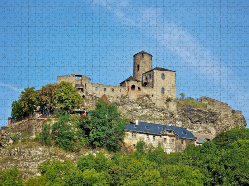 Burg Strekov bei Ustí nad Labem