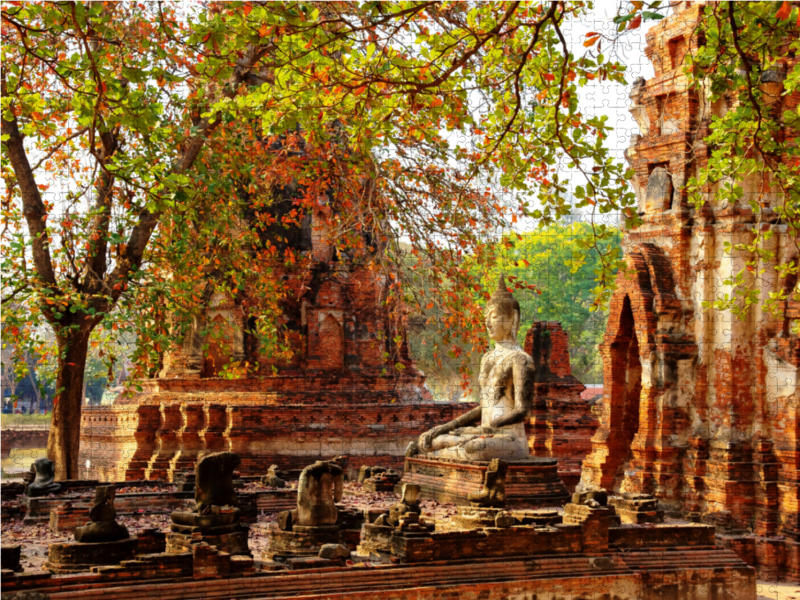 Buddha Statue im Wat Mahathat